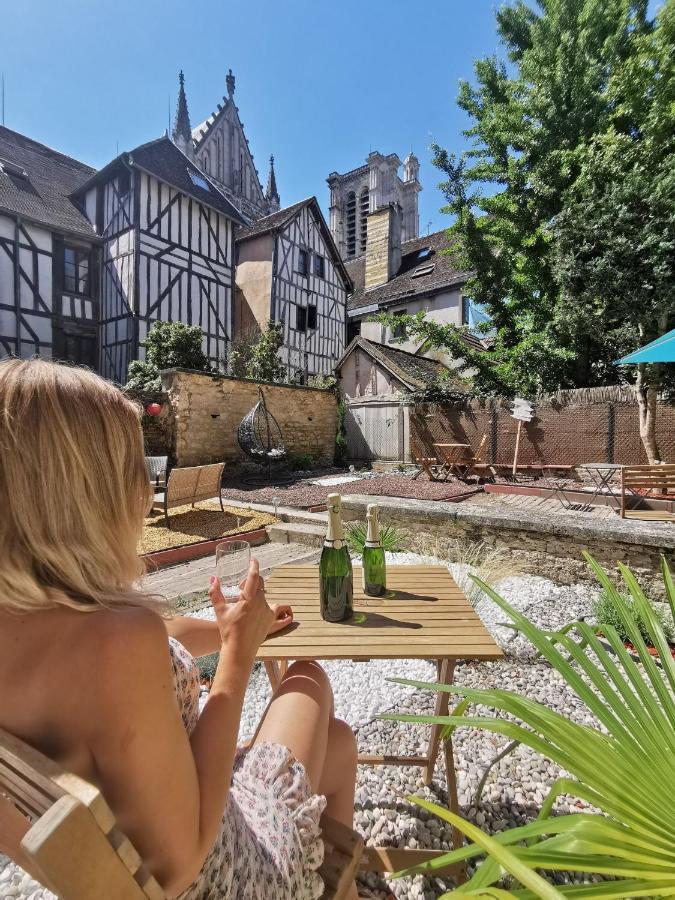 Le Chat De La Cathedrale - Calme - Jardin - Wifi ทรัวส์ ภายนอก รูปภาพ