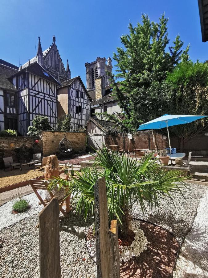 Le Chat De La Cathedrale - Calme - Jardin - Wifi ทรัวส์ ภายนอก รูปภาพ
