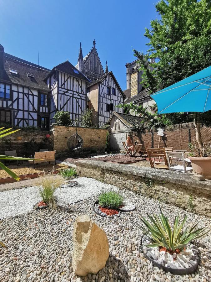 Le Chat De La Cathedrale - Calme - Jardin - Wifi ทรัวส์ ภายนอก รูปภาพ